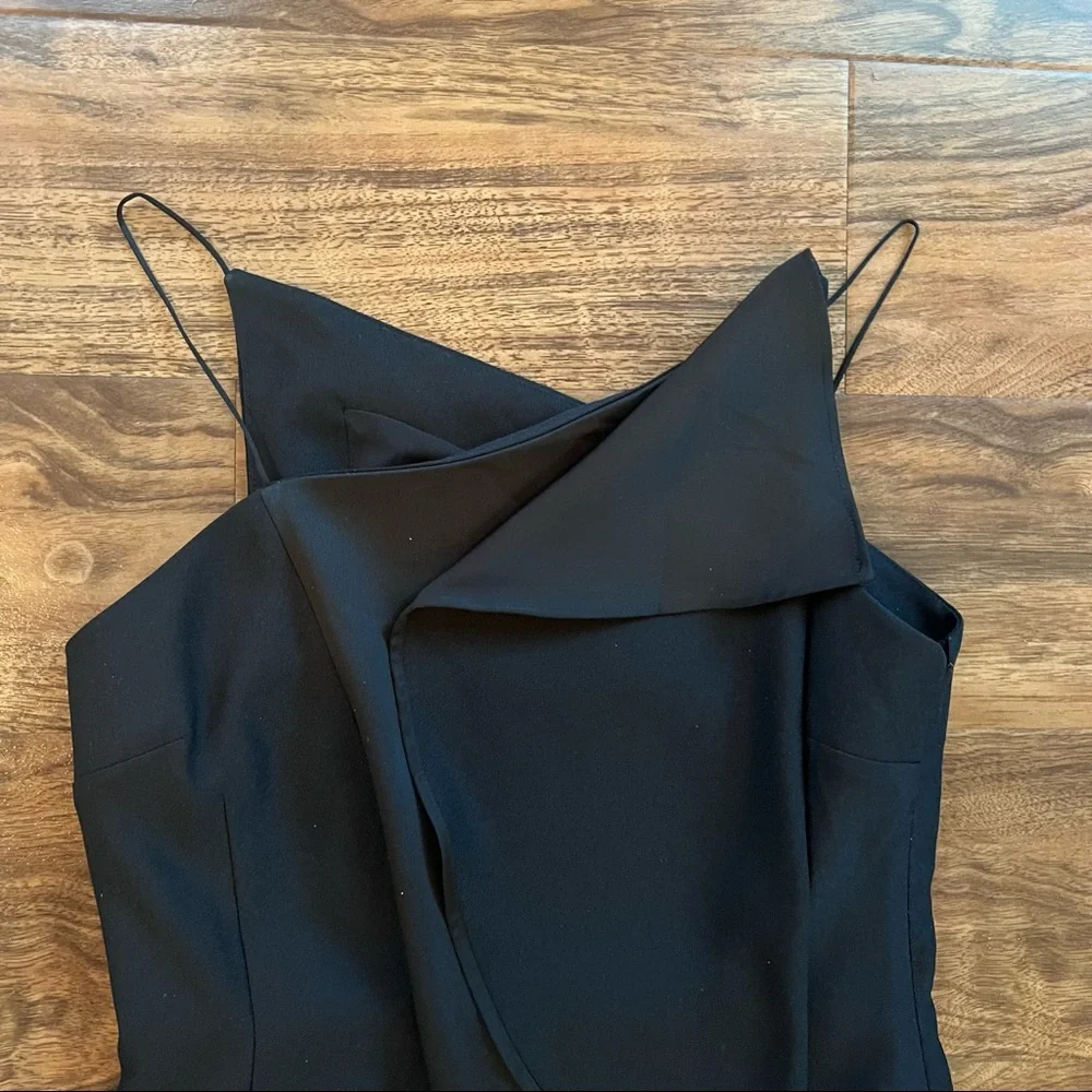 One shoulder bodycon dress in black Size 6 - Picture 6 of 10